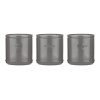 Tea/Coffee/Sugar Canisters - Accents - by Price & Kensington [Charcoal]