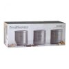 Tea/Coffee/Sugar Canisters - Accents - by Price & Kensington [Charcoal]