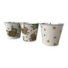 Rabbit Cabbage Flower Pots - Set of 3 - By Thornback and Peel