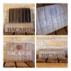 Bacardi Wood Barrel Rectangular Storage Tin - by Nostalgic Art