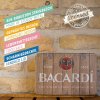 Bacardi Wood Barrel Rectangular Storage Tin - by Nostalgic Art