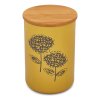 Retro Meadow Canister - Mustard - by CookSmart