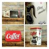 Strong Coffee Clip Top Storage Tin - by Nostalgic Art