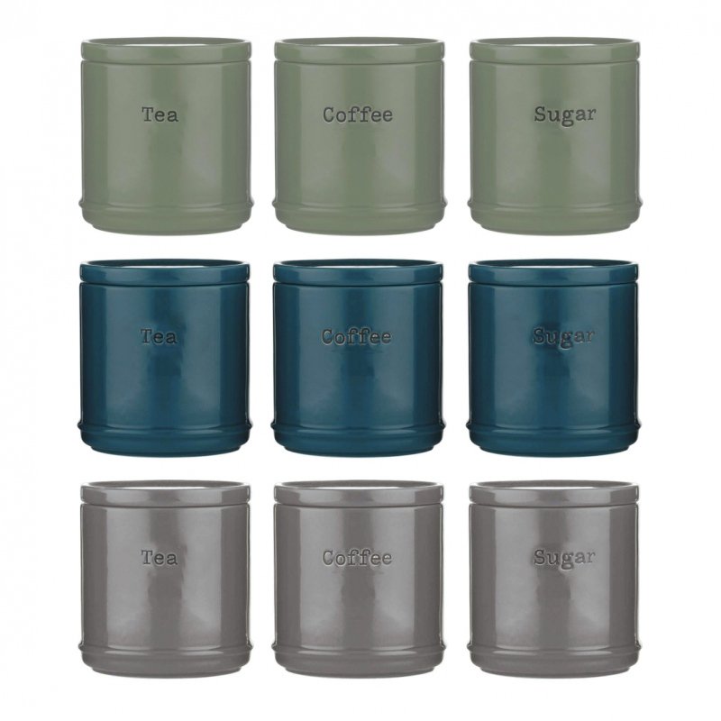 Tea/Coffee/Sugar Canisters - Accents - by Price & Kensington