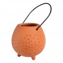 Terracotta Lantern - by Rader - 8am - Handmade Warmth, Natural Charm