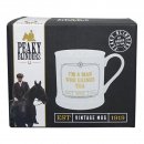 Peaky Blinders I am the Man Who Drinks Tea Mug - Tea with a Touch of Grit