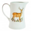 Winter Lodge 1 Pint Jug - by Foxwood Home - Rustic Beauty for Everyday Use