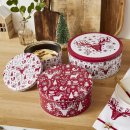 Nordic Christmas Cake Tins - Set of 3 - by Cooksmart - Festive Storage with Nordic Charm