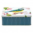 Jo Stockdale Birds Rectangular Tin - by Elite Tins - Charming Storage with a Touch of Nature