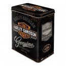 Harley Davidson Genuine Storage Tin - by Nostalgic Art - Vintage Storage for Adventurous Souls