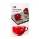 Cookie Cup Cookie Cutter - by Monkey Business - Red - Get creative with this versatile cookie cutter